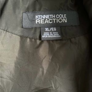 Kenneth Cole women’s army green mid length winter jacket
